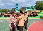 Terima Tamu Penggalang, MTs Ponpes Yasrib Gelar Persami 