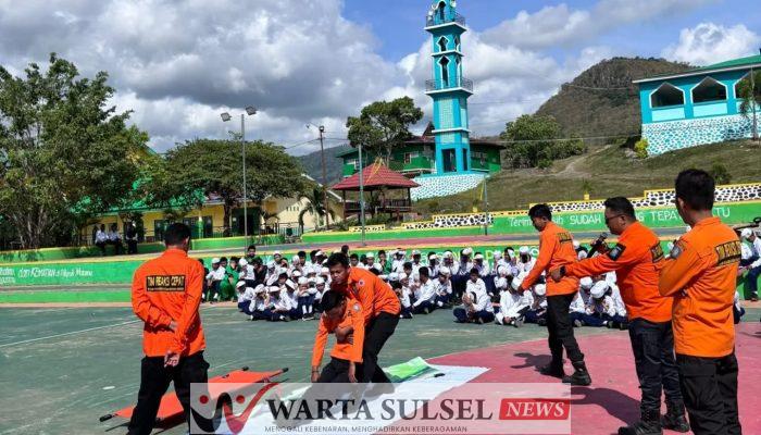 BPBD Soppeng Sosialisasi Pengurangan Resiko Bencana di MTs Yasrib 