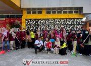 Peringati World Clean Up Day 2025, Puskesmas Takkalala Gelar Jumat Bersih