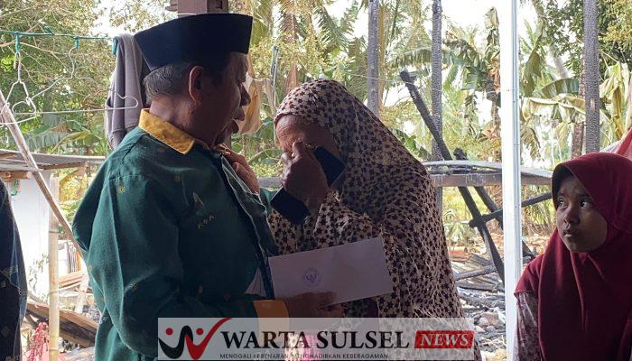 Tangis Haru Korban Kebakaran Didesa Kebo Saat Baznas Bawa Bantuan