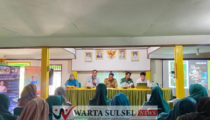 Bank Sulselbar Sosialisasi Literasi Keuangan di Desa Gattareng Toa 