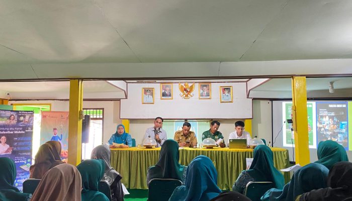 Bank Sulselbar Sosialisasi Literasi Keuangan di Desa Gattareng Toa 