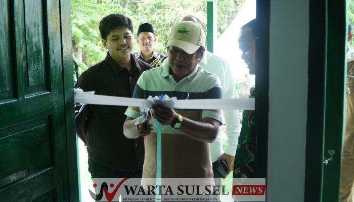 Mantan Bupati Soppeng Resmikan Rumdis Kodim 1423 Soppeng