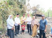 Kebakaran Di Daerah Transmigrasi, Baznas Soppeng Salurkan Bantuan 