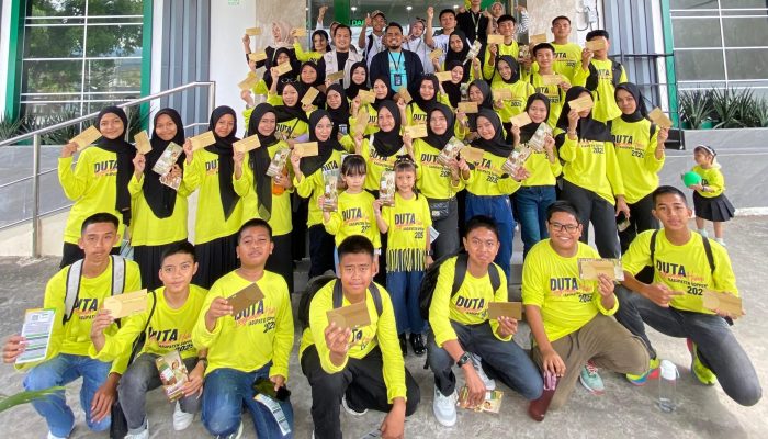 Duta Lingkungan Hidup Kolaborasi dengan Pegadaian Soppeng Ubah Sampah Jadi Emas 