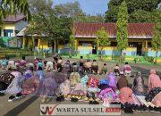 Bentuk Akhlak dan Karakter Siswa, SDN 6 Ujung Baru Gelar Sholat Dhuha Bersama