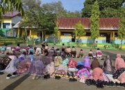 Bentuk Akhlak dan Karakter Siswa, SDN 6 Ujung Baru Gelar Sholat Dhuha Bersama
