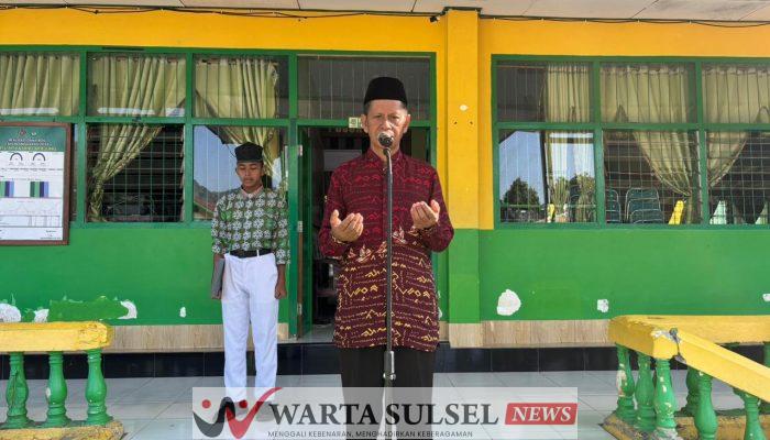 Berlangsung Khidmat, Ponpes Yasrib Lapajung Gelar Upacara Hari Kesaksian Pancasila 