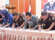 Bupati Soppeng Teken Perjanjian Kerjasama Penerapan Pidana Kerja Sosial 