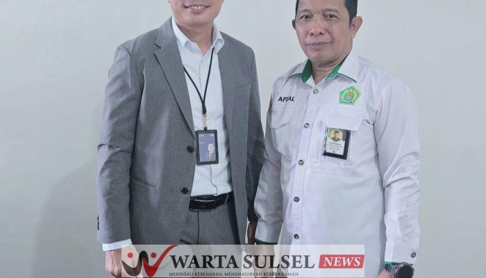 Perkuat Sinergi, Pinca BRI Soppeng Silaturahmi dengan Kakan Kemenag Soppeng 