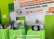 Layaknya Pilkada Sungguhan, MTs PP Pergis Ganra Gelar Pemilihan Ketua OSIM