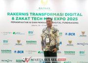 Hadiri Rakernis Transformasi Digital & Zakat, Baznas Soppeng: Komitmen Percepatan Informasi