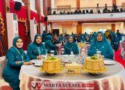 Hadiri Rakerda, Ketua TP PKK Soppeng Paparkan Proker PKK, Posyandu & Bunda PAUD 