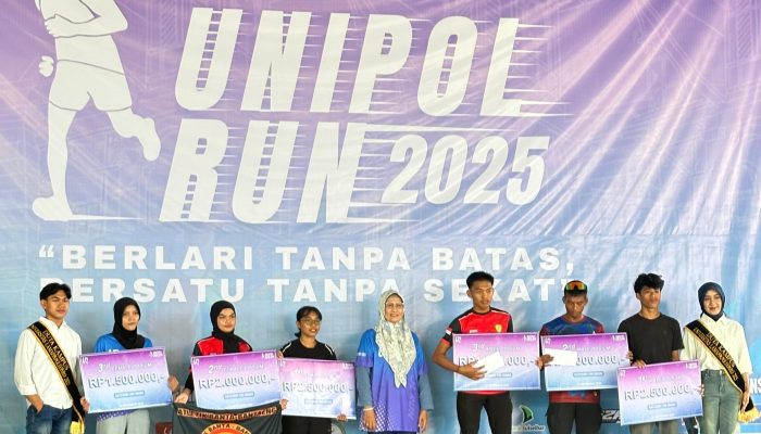 Berjalan Sukses, Berikut Daftar Juara Unipol Fun Run 2025