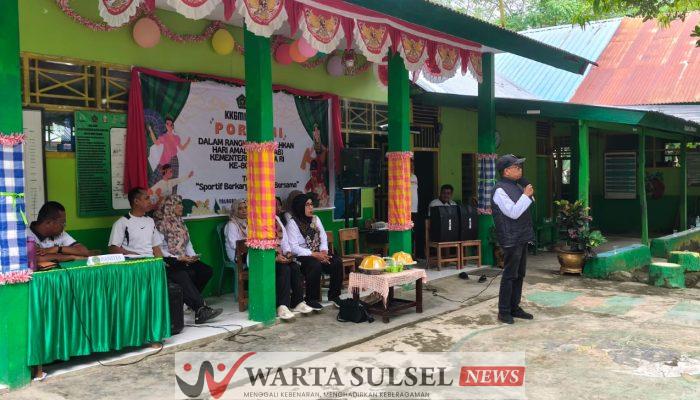 Semarak HAB Kemenag, Kasi Penmad Kemenag Soppeng Buka TORSENI Keagamaan 