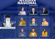 Unipol Soppeng Gelar Webinar Nasional, Bahas Transformasi Digital Menuju Indonesia Emas 2045