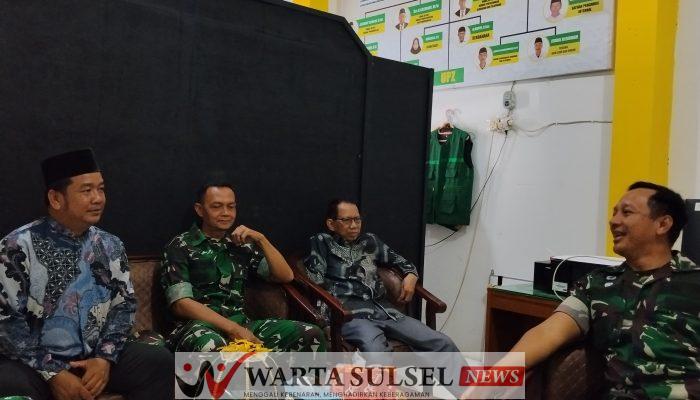Perkuat Sinergi Sosial, Dandim 1423 Soppeng Jalin Silaturahmi ke BAZNAS Soppeng