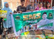Gercep, SMS Peduli Salurkan Bantuan Kepada Korban Kebakaran di Kabupaten Wajo