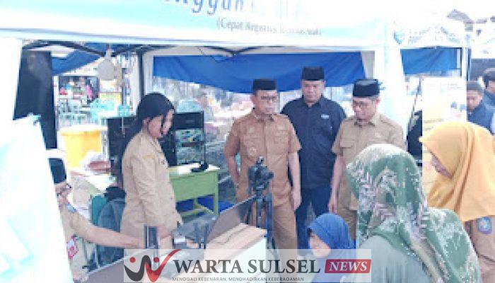 Pasar Ramadan, Bupati Soppeng Apresiasi Inovasi Layanan KIA untuk Anak  