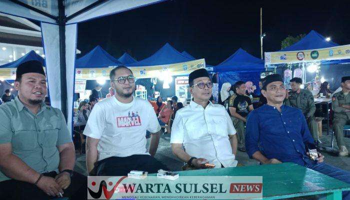 Bupati Soppeng Sambangi Pasar Ramadan