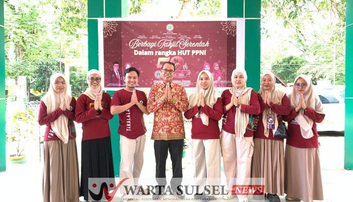 Genap Usianya 52 Tahun, PPNI Kabupaten Soppeng Gelar Bukber dan Berbagi Kasih