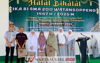 Penuh Kehangatan, IKA SMA 200 Angkatan 81 Gelar Halal Bi Halal