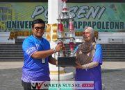 Bangun Jiwa Sportifitas, Porseni Unipol Soppeng Berlangsung Semarak dan Meriah