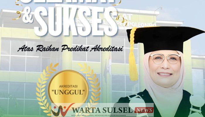 Prodi Teknik Informatika Unipol Soppeng Raih Akreditasi Unggul dari LAMINFOKOM