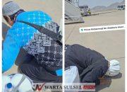 Tiba di Madinah, Jemaah Haji Kabupaten Soppeng Langsung Sujud Syukur