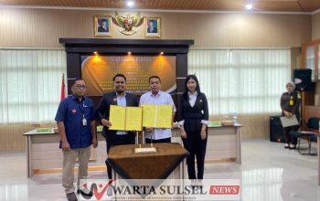 PT Pegadaian Soppeng dan Kejari Teken MoU Bidang Perdata dan Tata Usaha Negara