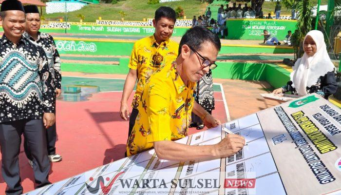 Disdikbud Soppeng Dukung Penuh Deklarasi SRA dan Anti Bullying di Ponpes Yasrib