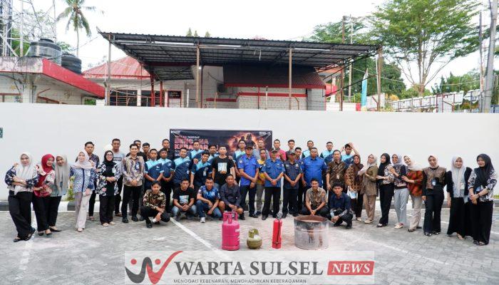 Damkar Soppeng Latih Pegawai BRI Cegah dan Tangani Kebakaran