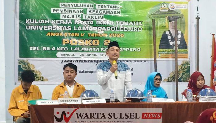 Dihadiri Ketua Yayasan dan Anggota Dewan, Mahasiswa KKN UNIPOL Gelar Penyuluhan Keagamaan 