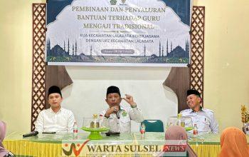 50 Guru Ngaji Tradisional Kecamatan Lalabata Keciprat Bantuan Dari UPZ