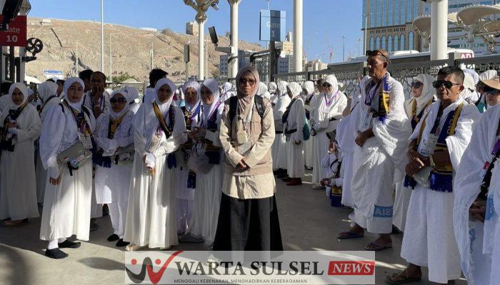 Tiba di Mekkah, CJH Kloter 1 Embarkasi Makassar Mulai Jalani Umrah Wajib