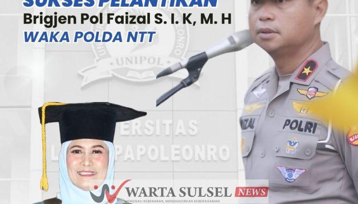 Civitas Akademika UNIPOL Soppeng Ucapkan Selamat Atas Pelantikan Brigjen Faizal Sebagai Wakapolda NTT
