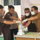 Bupati Soppeng Hadiri Pemusnahan Barang Bukti di Kejari Soppeng