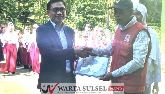 Jadi Sponsorship, BRI Soppeng Beri Edukasi Keuangan Kepada Siswa SMPN 1 Soppeng