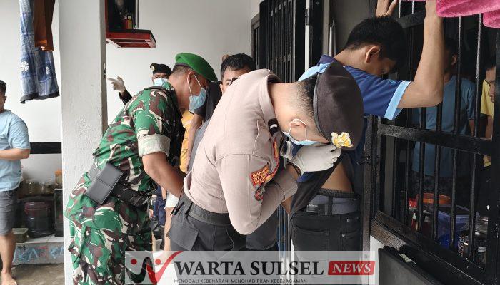 Gandeng APH, Rutan Kelas IIB Watansoppeng Gelar Razia dan Tes Urine