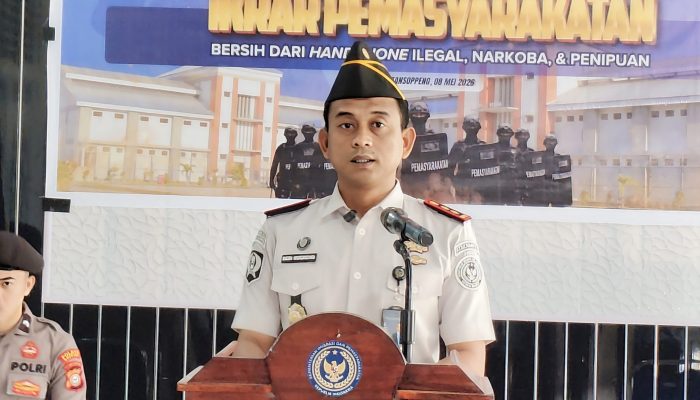 Karutan Soppeng Tindak Tegas Peredaran HP Ilegal, Narkoba, dan Penipuan di Dalam Rutan
