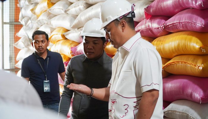 Sidak Bulog Wajo, AIA Pastikan Stok dan Kualitas Beras Tetap Terjaga