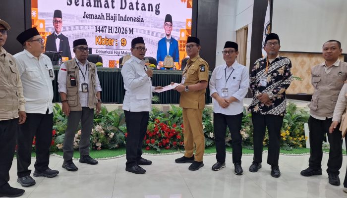 Kloter 09 UPG Tiba Utuh di Makassar, Ikbal Ismail Apresiasi Pelayanan Petugas Haji