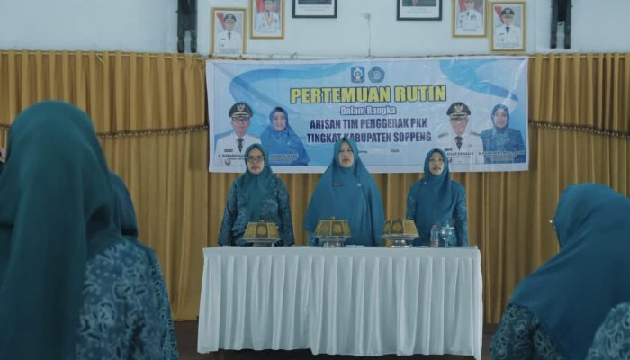 Perkuat Kepedulian, TP PKK Kabupaten Soppeng Gelar Sosialisasi Lansiap & Pertemuan Rutin