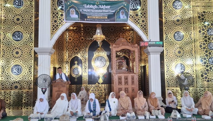 Pererat Silaturahmi, BKMT Donri-Donri Gelar Tablig Akbar Dihadiri Ratusan Jamaah
