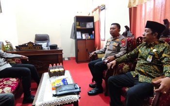 Kakan Kemenag Soppeng Koordinasi dengan Polsek Ganra Terkait Kasus Pengancaman Imam Masjid