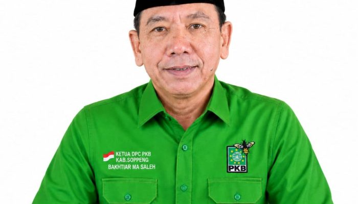 Bakhtiar MA Saleh Terpilih Ketua DPC PKB Kabupaten Soppeng 