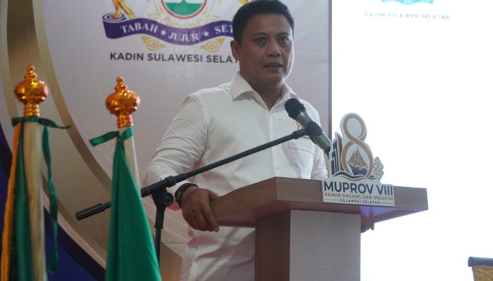 “OPPO” Andi Iwan Darmawan Aras Kembali Terpilih Ketua Kadin Sulsel