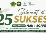 Luar Biasa! 131 Siswa MAN 1 Soppeng Lulus (PTN) Tahun 2026