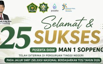 Luar Biasa! 131 Siswa MAN 1 Soppeng Lulus (PTN) Tahun 2026