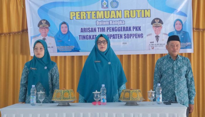 Langkah Preventif PKK Soppeng Cegah Perdagangan Orang Melalui Forum Arisan